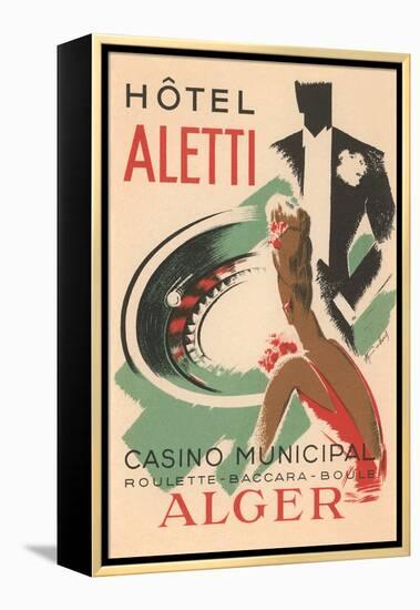 Hotel Aletti, Algerian Casino-null-Framed Stretched Canvas