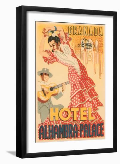 Hotel Alhambra - Palace--Framed Art Print