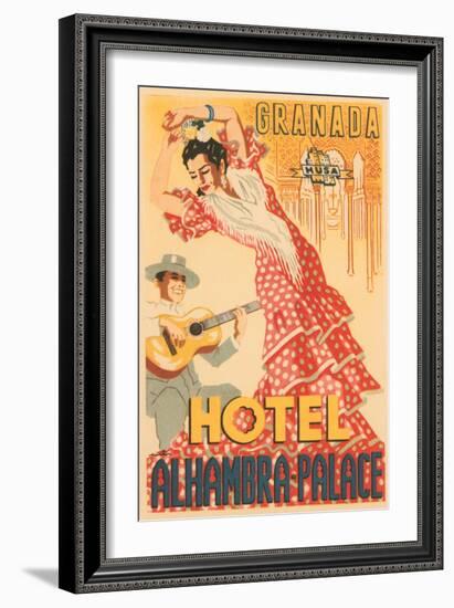 Hotel Alhambra - Palace-null-Framed Art Print