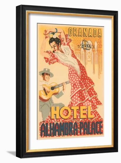 Hotel Alhambra - Palace-null-Framed Art Print