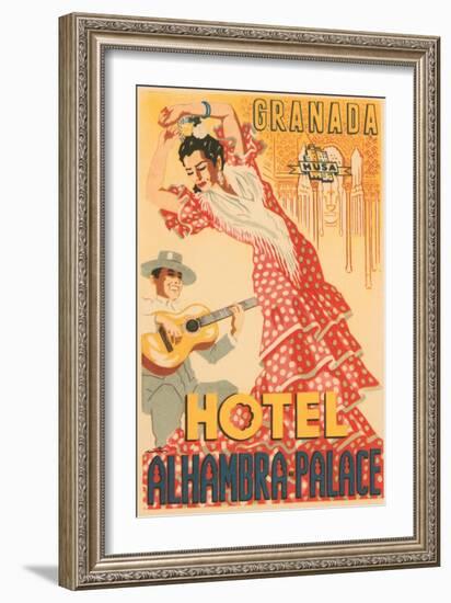 Hotel Alhambra - Palace-null-Framed Art Print