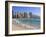 Hotel and Apartment Buildings Along the Seafront, Dubai Marina, United Arab Emirates, Middle East-Amanda Hall-Framed Photographic Print