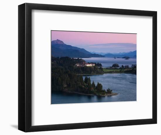 Hotel at the Lakeside, Llao Llao Hotel, Lake Nahuel Huapi, San Carlos De Bariloche-null-Framed Photographic Print