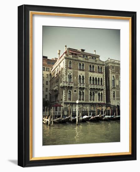 Hotel Bauer Palazzo, Grand Canal, Venice, Italy-Jon Arnold-Framed Photographic Print