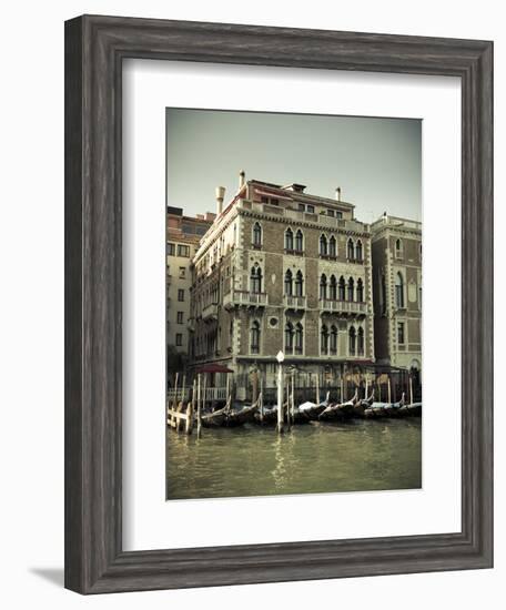 Hotel Bauer Palazzo, Grand Canal, Venice, Italy-Jon Arnold-Framed Photographic Print