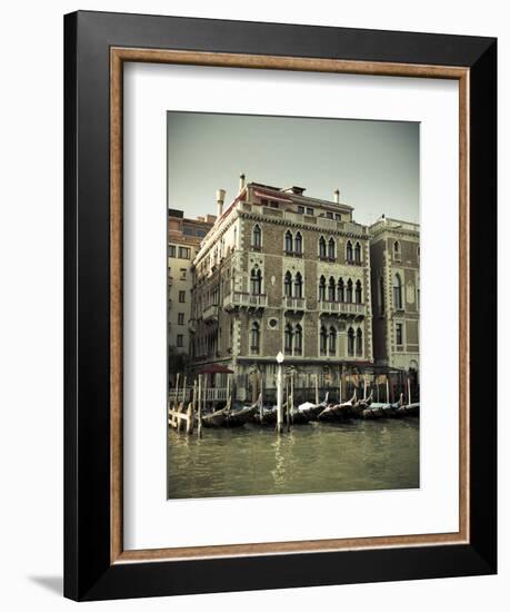 Hotel Bauer Palazzo, Grand Canal, Venice, Italy-Jon Arnold-Framed Photographic Print