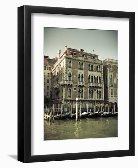 Hotel Bauer Palazzo, Grand Canal, Venice, Italy-Jon Arnold-Framed Photographic Print