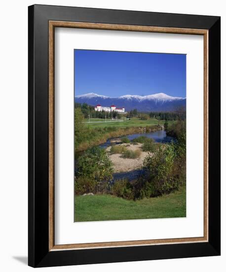 Hotel Below Mount Washington, White Mountains National Forest, New Hampshire, New England, USA-Rainford Roy-Framed Photographic Print