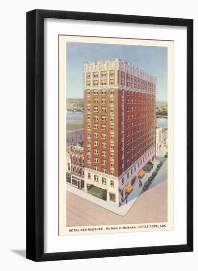 Hotel Ben Mcgehee, Little Rock, Arkansas-null-Framed Art Print