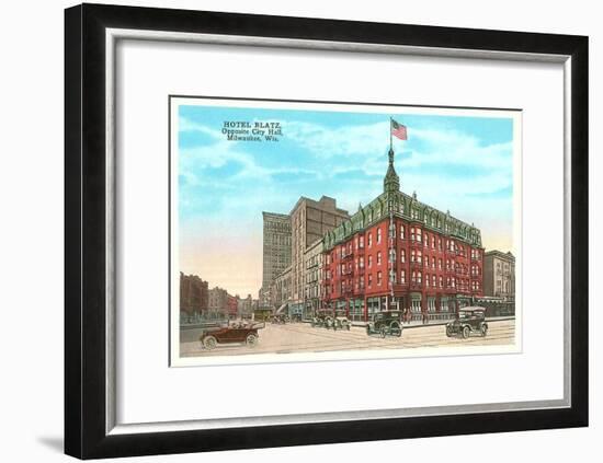 Hotel Blatz, Milwaukee, Wisconsin-null-Framed Art Print