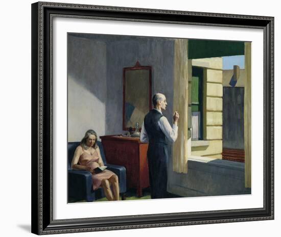 Hotel by a Railroad, 1952-Edward Hopper-Framed Giclee Print