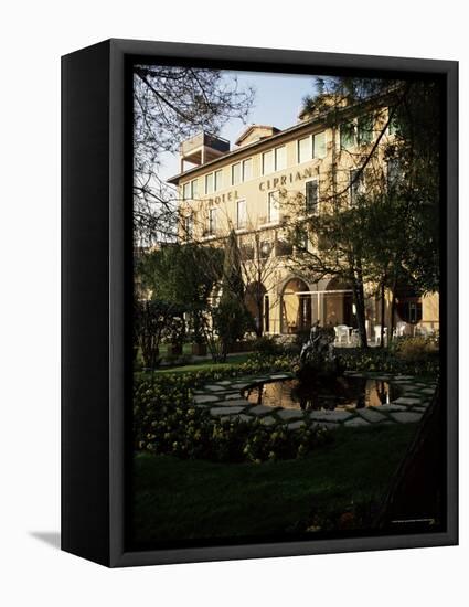 Hotel Cipriani, Venice, Veneto, Italy-Michael Jenner-Framed Premier Image Canvas