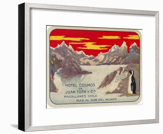 Hotel Cosmos, Magallanes, Chile-null-Framed Art Print