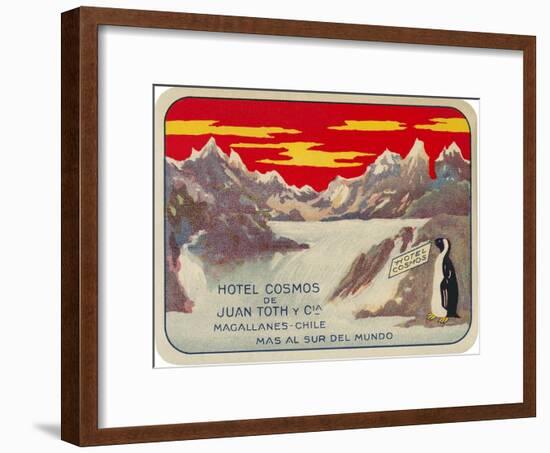Hotel Cosmos, Magallanes, Chile-null-Framed Art Print