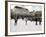 Hotel d'Angleterre and Skating Rink, Kongens Nytorv at Christmas, Copenhagen, Denmark-Sergio Pitamitz-Framed Photographic Print