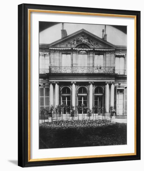 Hotel d'Argenson, rue de Grenelle 101, 1907-1908-Eugene Atget-Framed Giclee Print