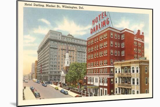 Hotel Darling, Wilmington, Delaware-null-Mounted Art Print