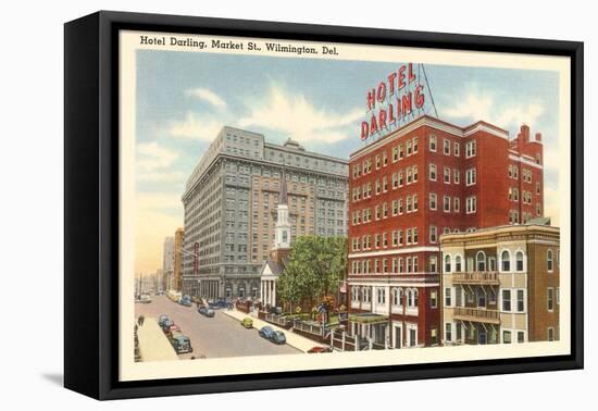 Hotel Darling, Wilmington, Delaware-null-Framed Stretched Canvas