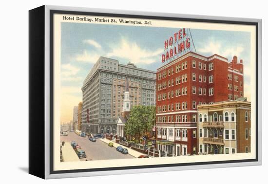 Hotel Darling, Wilmington, Delaware-null-Framed Stretched Canvas