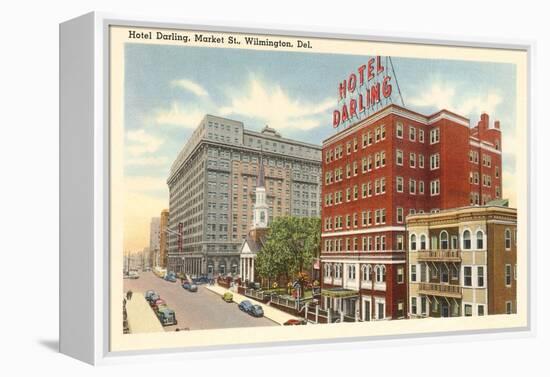 Hotel Darling, Wilmington, Delaware-null-Framed Stretched Canvas