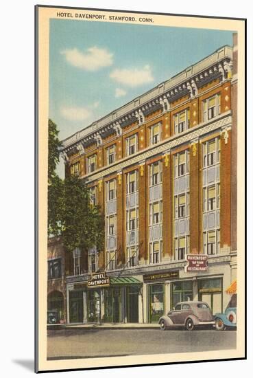 Hotel Davenport, Stamford, Connecticut-null-Mounted Art Print