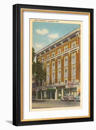 Hotel Davenport, Stamford, Connecticut-null-Framed Art Print