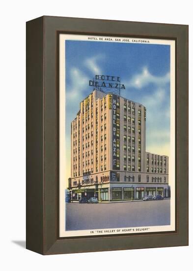 Hotel De Anza, San Jose-null-Framed Stretched Canvas