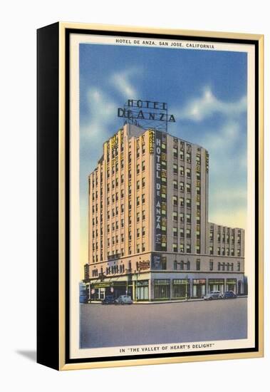 Hotel De Anza, San Jose-null-Framed Stretched Canvas