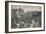 Hotel de Paris Monte-Carlo in Monte Carlo, Monaco, France. Postcard Sent in 1913-French Photographer-Framed Giclee Print