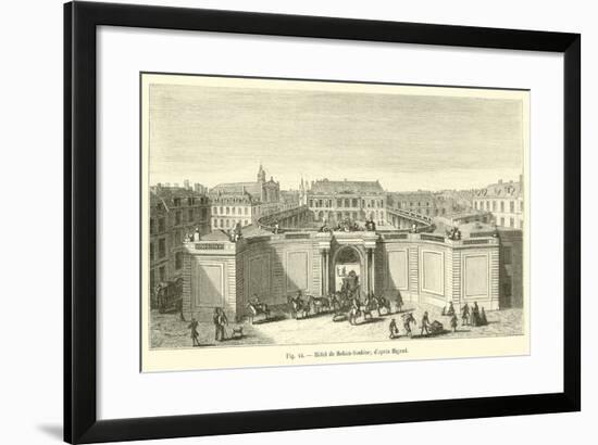 Hotel De Rohan-Soubise; D'Apres Rigaud-null-Framed Giclee Print