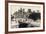 Hôtel De Ville and the Pont D'Arcole, 1900-null-Framed Giclee Print