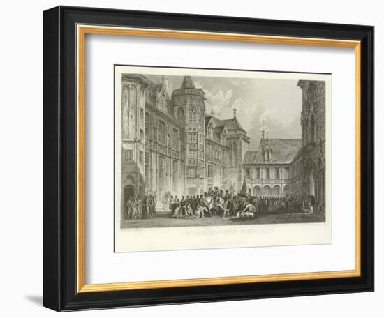 Hotel-De-Ville Bourges-Alphonse Marie de Neuville-Framed Giclee Print