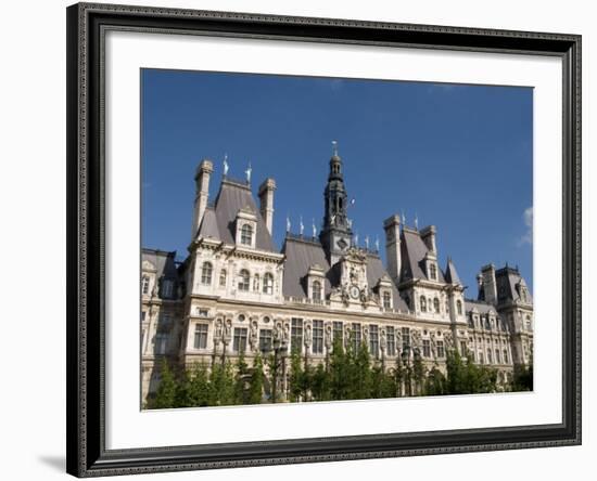 Hotel De Ville, Paris, France, Europe-Pitamitz Sergio-Framed Photographic Print