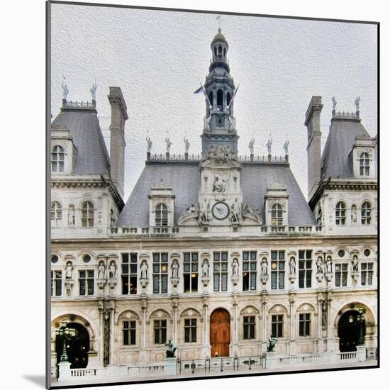 Hôtel de Ville-Tosh-Mounted Art Print