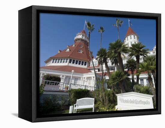 Hotel Del Coronado, National Historic Monument Dating from 1891, Coronado, United States of America-Ethel Davies-Framed Premier Image Canvas