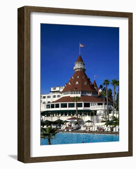 Hotel Del Coronado, San Diego, California, USA-null-Framed Photographic Print