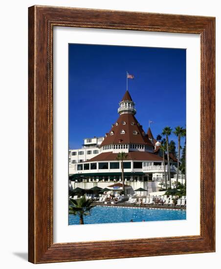 Hotel Del Coronado, San Diego, California, USA-null-Framed Photographic Print