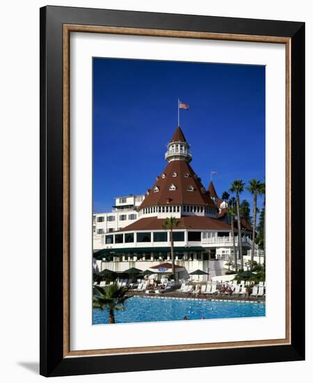 Hotel Del Coronado, San Diego, California, USA-null-Framed Photographic Print