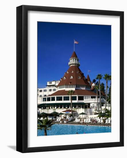 Hotel Del Coronado, San Diego, California, USA-null-Framed Photographic Print