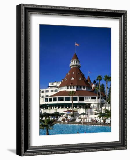 Hotel Del Coronado, San Diego, California, USA-null-Framed Photographic Print