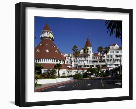 Hotel Del Coronado, San Diego, California, USA-null-Framed Photographic Print