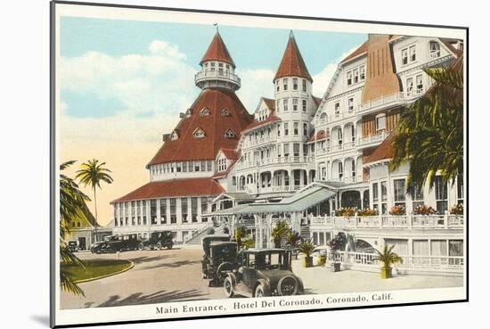 Hotel del Coronado, San Diego, California-null-Mounted Art Print