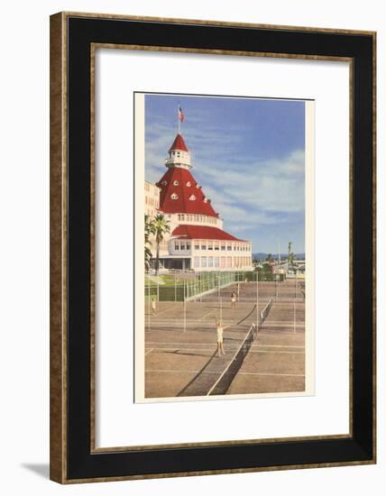 Hotel del Coronado, San Diego, California-null-Framed Art Print