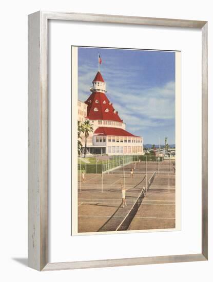 Hotel del Coronado, San Diego, California-null-Framed Art Print