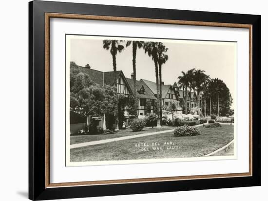 Hotel Del Mar, Del Mar, California-null-Framed Art Print