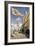 Hotel Des Roches-Noires in Trouville-Claude Monet-Framed Art Print