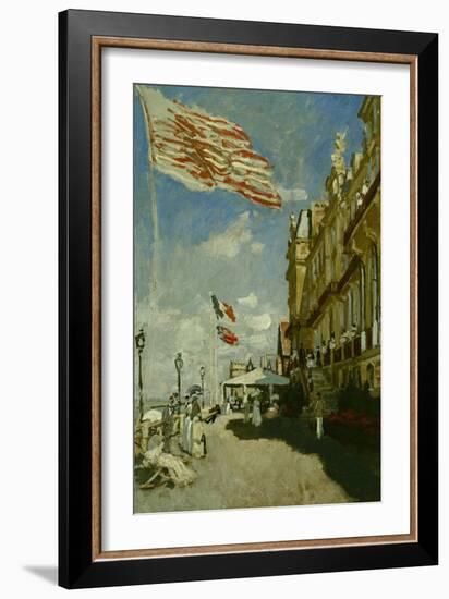 Hotel Des Roches Noires, Trouville, 1870-Claude Monet-Framed Giclee Print