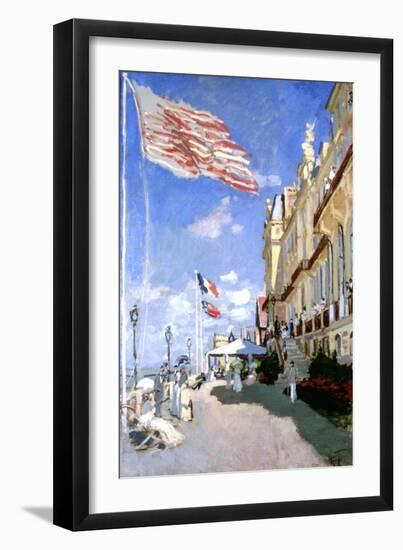 Hotel Des Roches Noires, Trouville, 1870-Claude Monet-Framed Giclee Print