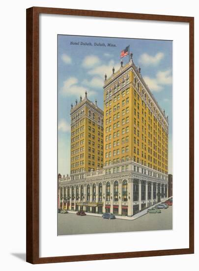 Hotel Duluth-null-Framed Art Print