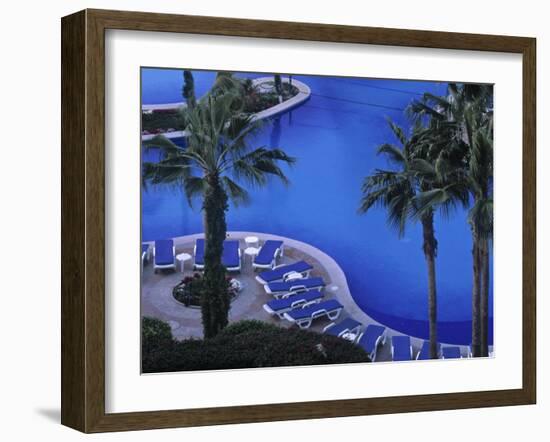 Hotel Finisterra, Cabo San Lucas, Baja California Sur, Mexico-Walter Bibikow-Framed Photographic Print